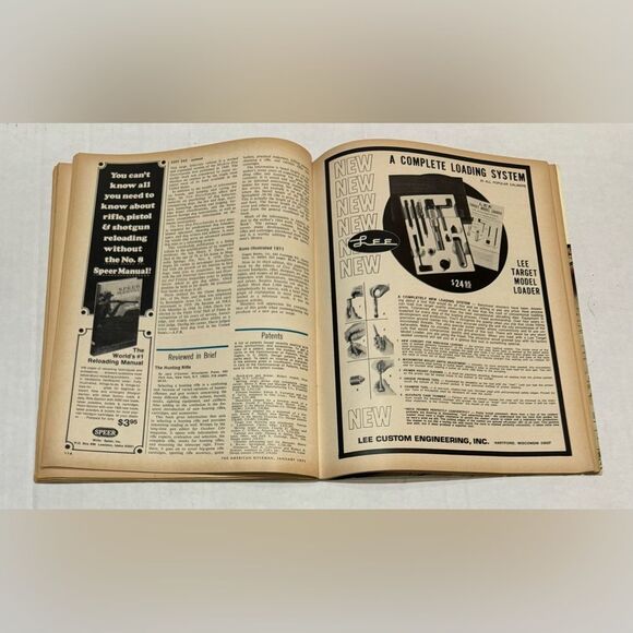 Vintage THE AMERICAN RIFLEMAN Magazine January 1971 Special Centennial Edition - Picture 8 of 10